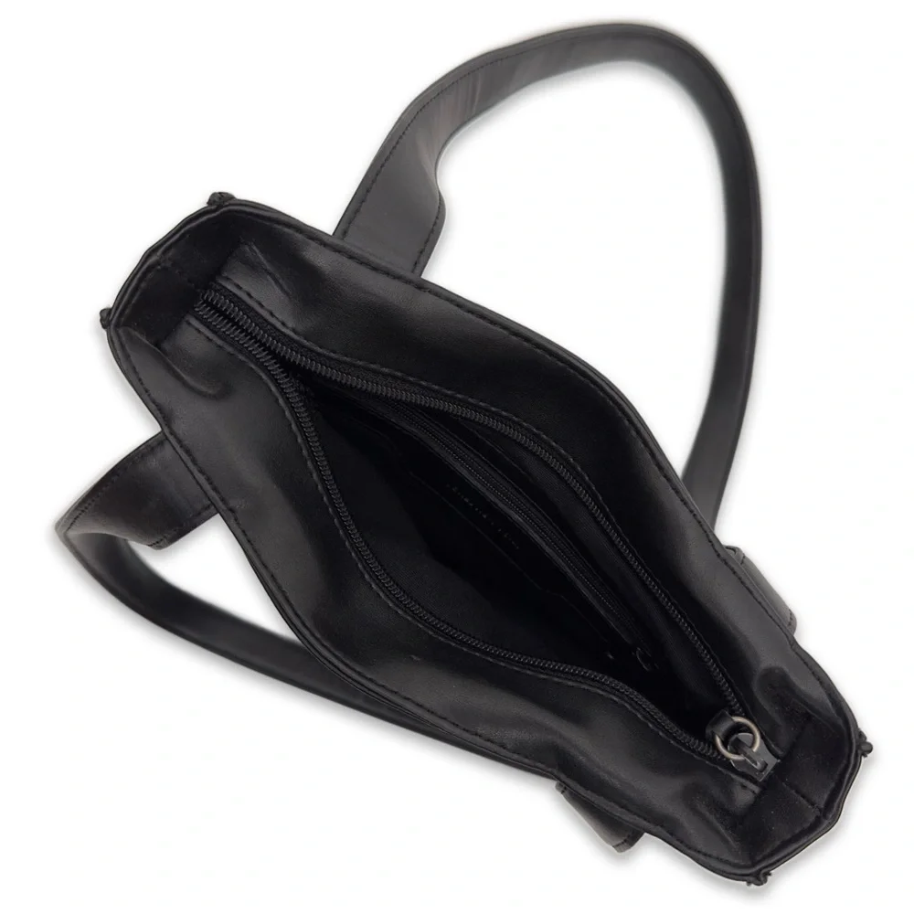 Jones New York Black Shoulder Purse - Picture 3 of 8